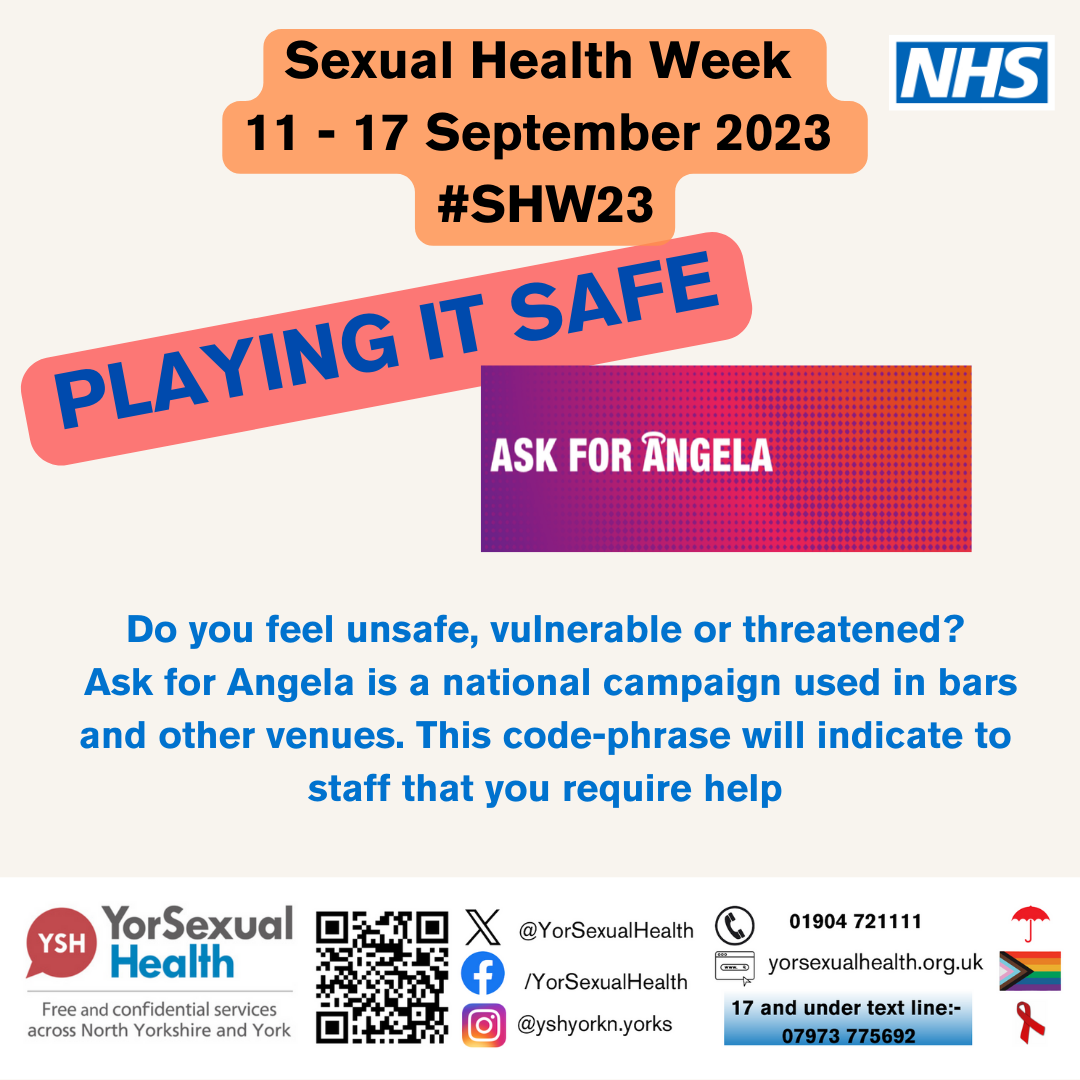 Sexual Health Week 11 17 September 2023 Community First Yorkshire